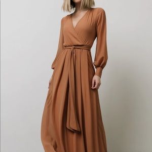 Baltic Born Lydia Maxi Dress in Light Copper